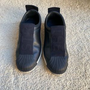 Adidas originals superstar slip on sneakers